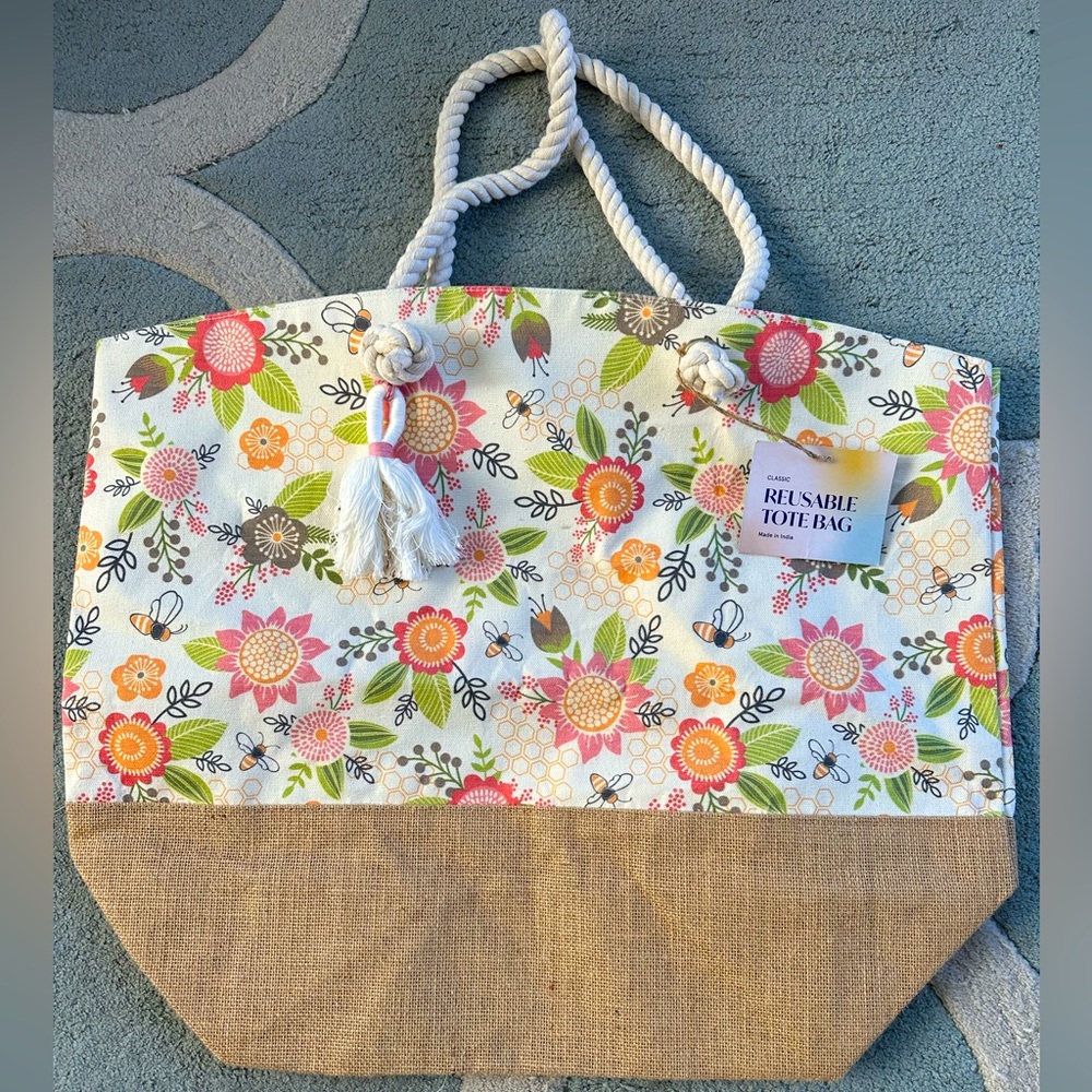 NWT! Beach Bag Tote